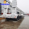 4 Axles Lowbed Semi Trailer